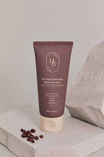 HEVEBLUE Pot Pore Peptamin Wash Off Pack 100g 2