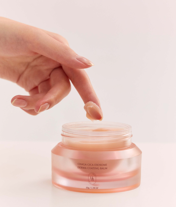 HEVEBLUE Chaga Cica Exosome Derma Coating Balm 55g 4