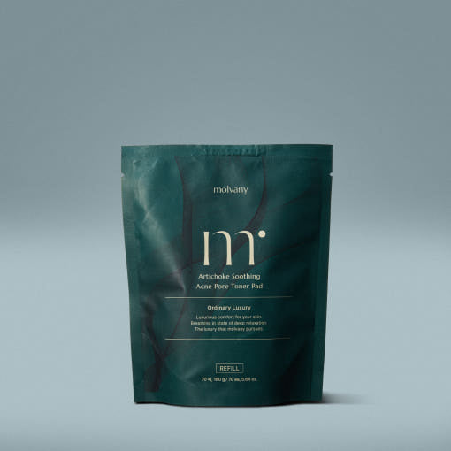 molvany Artichoke Soothing Acne Pore Toner Pad 160g/70ea (Refill) 2
