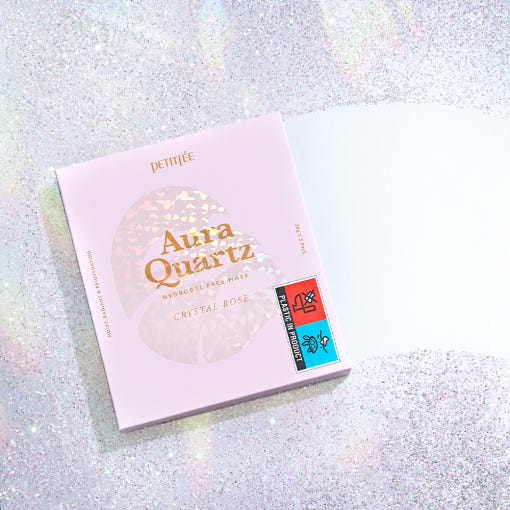 PETITFEE Aura Quartz Hydrogel Face Mask Crystal Rose 30g X 5ea 4