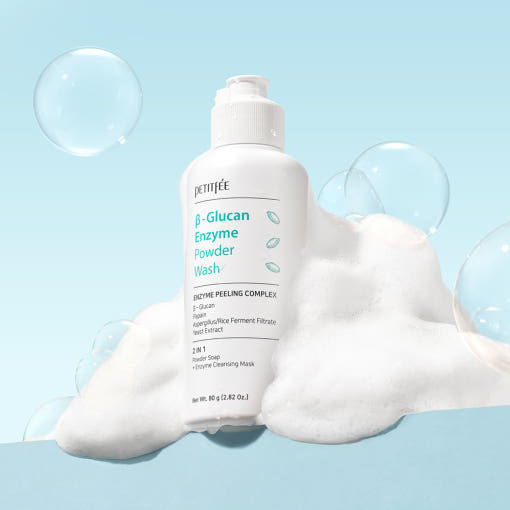 PETITFEE BETA-GLUCAN Enzyme Powder Wash 80g 3