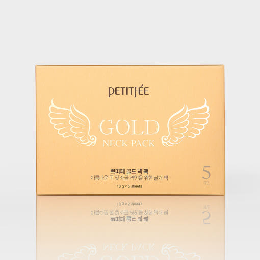 PETITFEE Gold Neck Pack 10g X 5ea 2