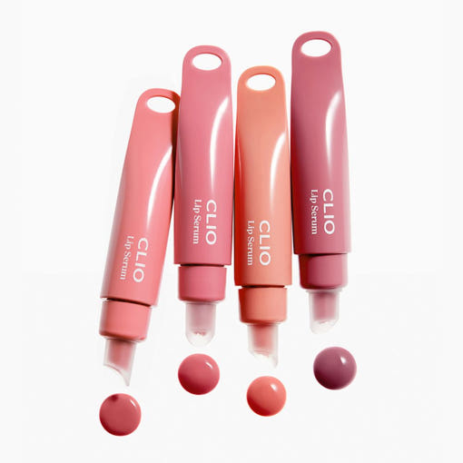 CLIO Glaze Lip Serum Keyring Set 8g (4colors) 3